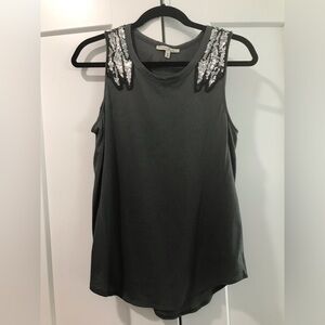 Sequined tank by Express One Eleven